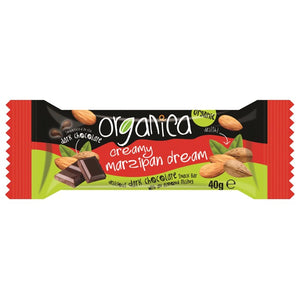 Organica - Organic Dark Chocolate Snack Bars, 40g | Multiple Options | Pack of 24