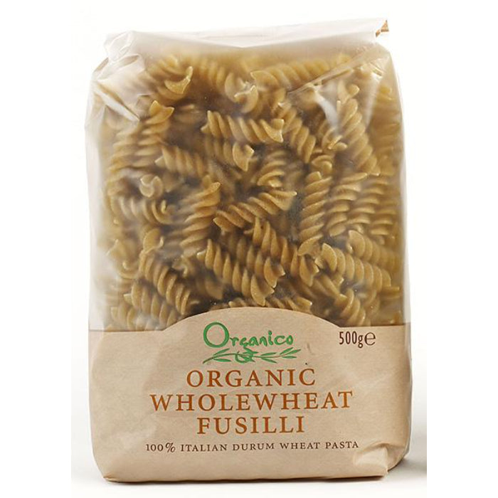 Organico - Fusilli Wholewheat, 500g