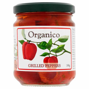 Organico - Grilled Peppers in Olive Oil, 190g