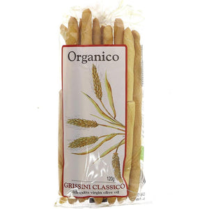 Organico - Organic Grissini Classico Breadsticks, 120g | Multiple Sizes