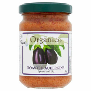 Organico - Organic  Roasted Aubergine Spread and Dip, 140g