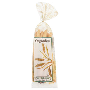 Organico - Organic Spelt Grissini, 120g | Pack of 8