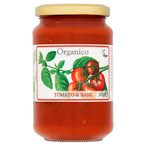 Organico - Organic Tomato And Basil Sauce, 340g