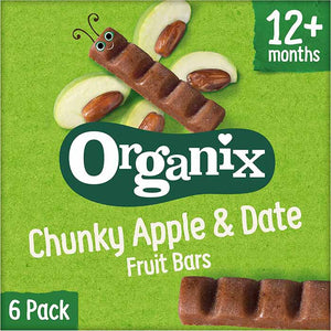 Organix - Chunky Fruit Bars, 6-Pack | Multiple Flavours
