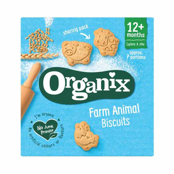 Organix - Organic Animal Biscuits, 100g