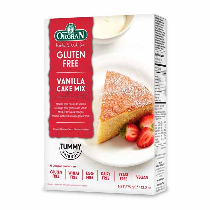 Orgran - Gluten-Free Vanilla Cake Mix, 375g
