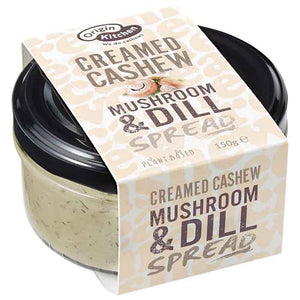 Origin Kitchen - Creamed Cashew Mushroom Dill Spread, 150g