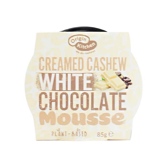 Origin Kitchen - Creamed Cashew White Chocolate Mousse Desserts, 90g
