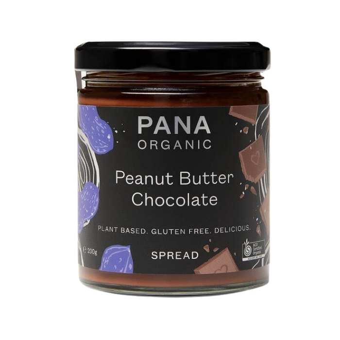 Pana Organic - Peanut Butter Chocolate Spread, 200g - front