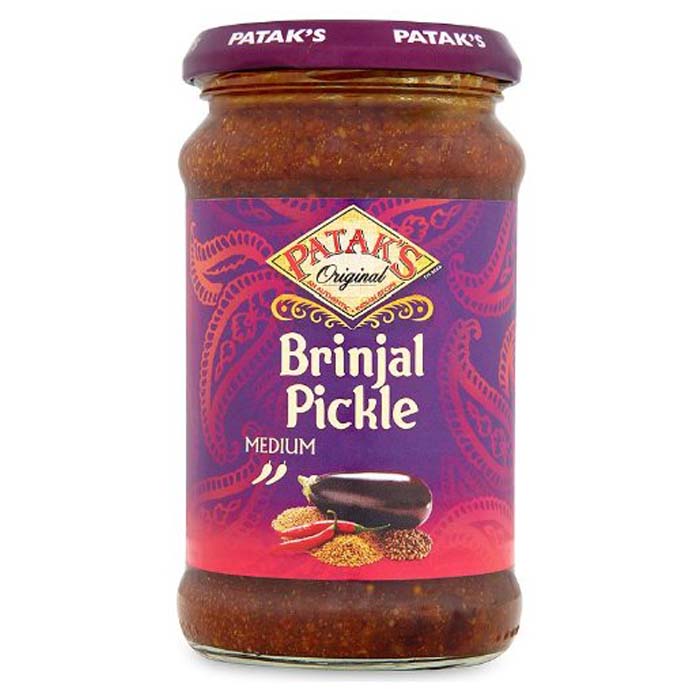 Patak's - Aubergine Brinjal Pickle, 312g