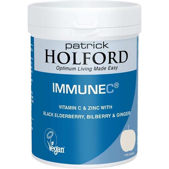 Patrick Holford - ImmuneC with Vitamin C Zinc & Black Elderberry 120