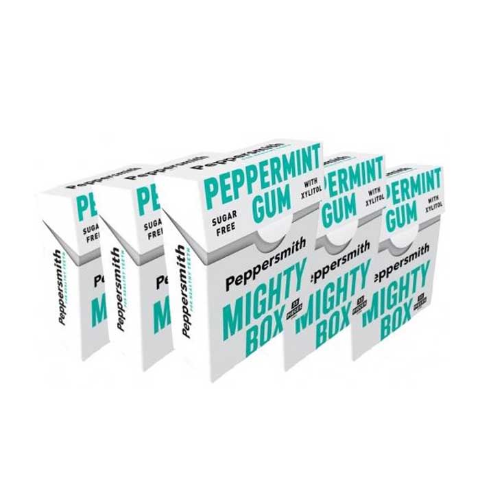Peppersmith - Xylitol Gums (Peppermint 18-Pack)