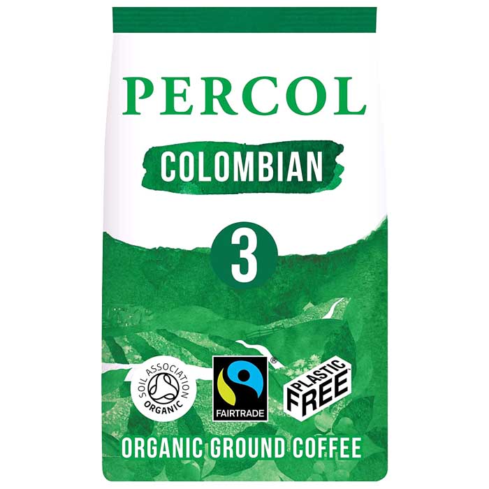 Percol - Smooth Colombian Ground Coffee, 200g