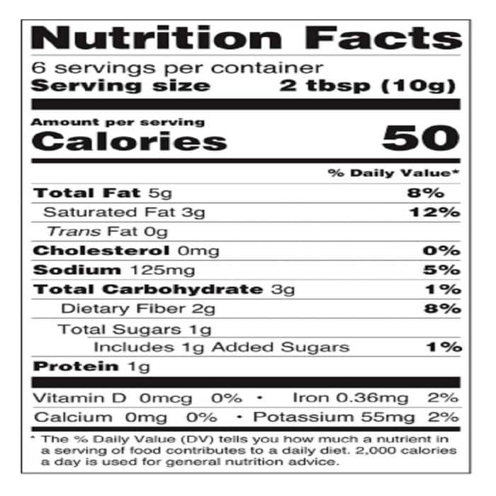 Pimp My Salad - Coconut Bacon, 60g - nutrition facts
