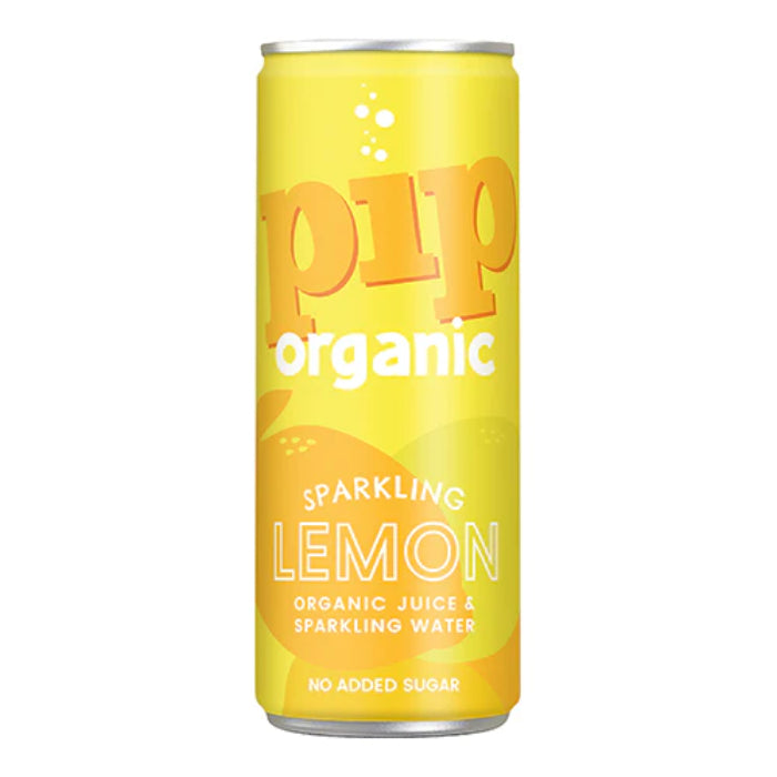 Pip Organic - Sparkling Can Lemon, 250ml