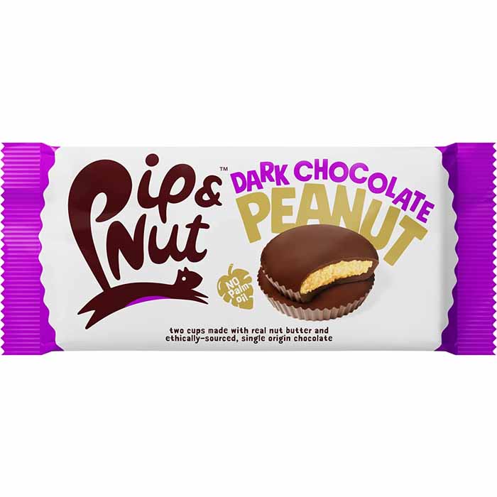 Pip & Nut - Dark Chocolate Peanut Butter Cups Sharing Bag, 88g
