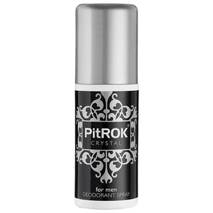 PitROK - Crystal Natural Deodorant Spray for Men, 100ml