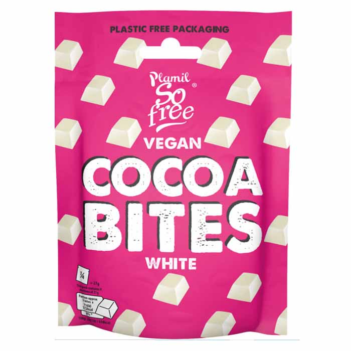 Plamil - So Free Vegan Cocoa Bites, - White (1-Pack) 108g 