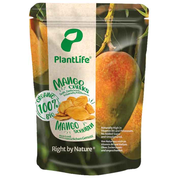 PlantLife - Organic Mango Cheeks, 95g