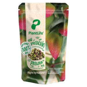 PlantLife - Organic Raw Pistachios, 175g