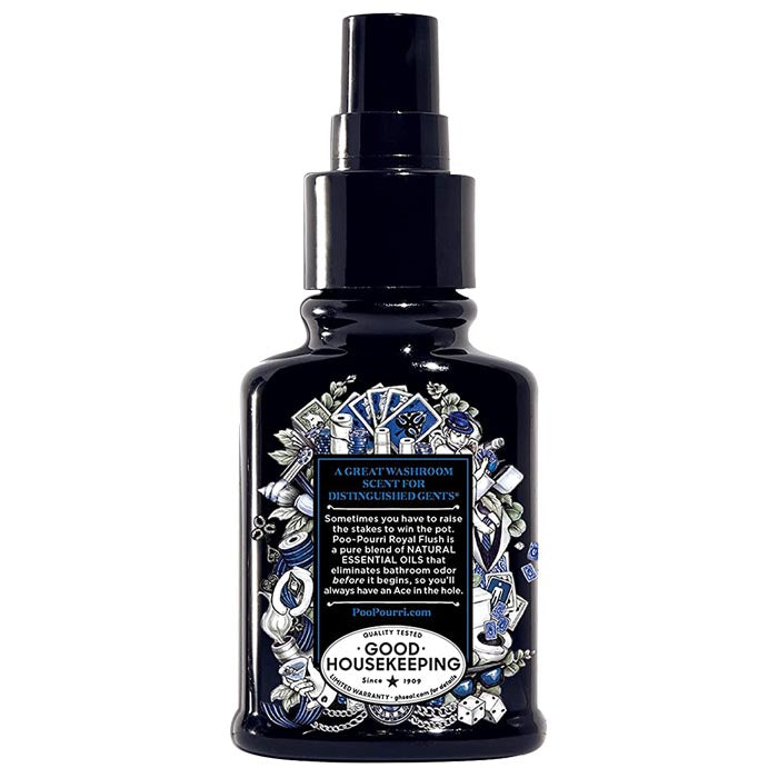 Poo-Pourri - Before You Go Toilet Spray - Royal Flush, 59ml  - back