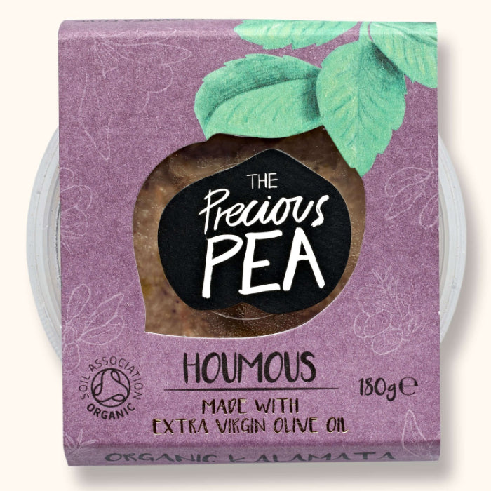 Precious Pea - Organic Houmous Kalamata Olive, 180g