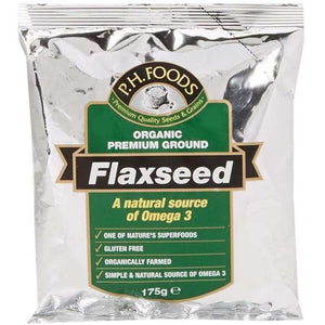Prewetts - Organic Premium Ground Flaxseed, 175g | Pack of 6