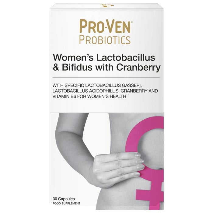 ProVen Probiotics - Women's Lactobacillus & Bifidus with Cranberry, 30 Capsules