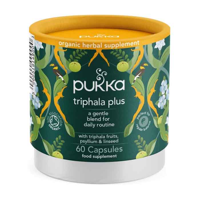 Pukka - Org Triphala Plus, 60 Capsules