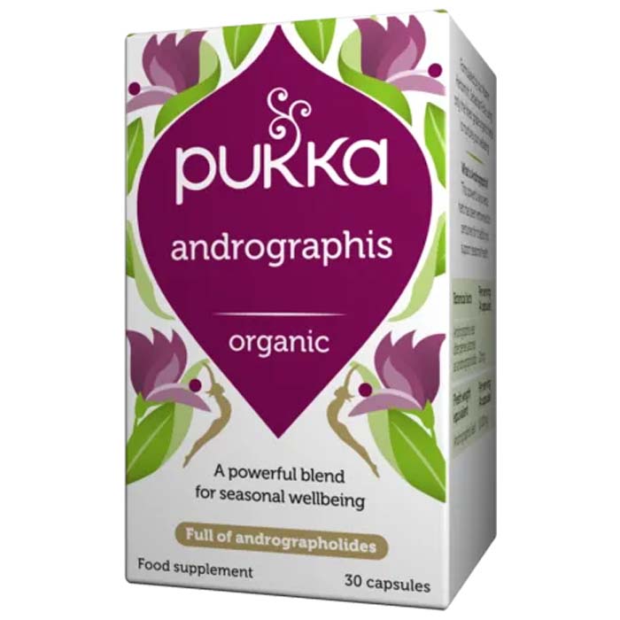 Pukka - Organic Andrographis, 30 Capsules