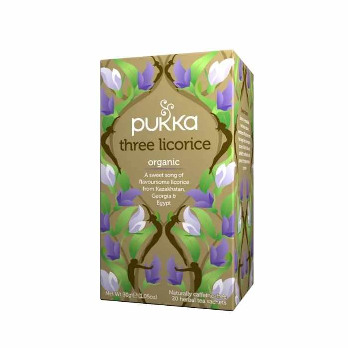 Pukka - Organic Three Licorice Herbal Tea, 20 Bags