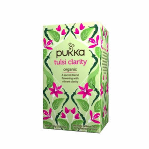Pukka - Organic Tulsi Clarity Tea, 20 Bags | Pack of 4