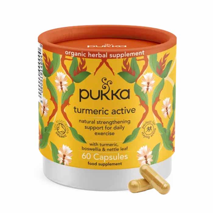 Pukka - Organic Turmeric Active Capsules, 60 Capsules
