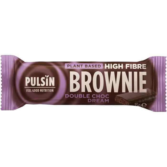 Pulsin - High Fibre Brownie Double Choc Dream, 35g