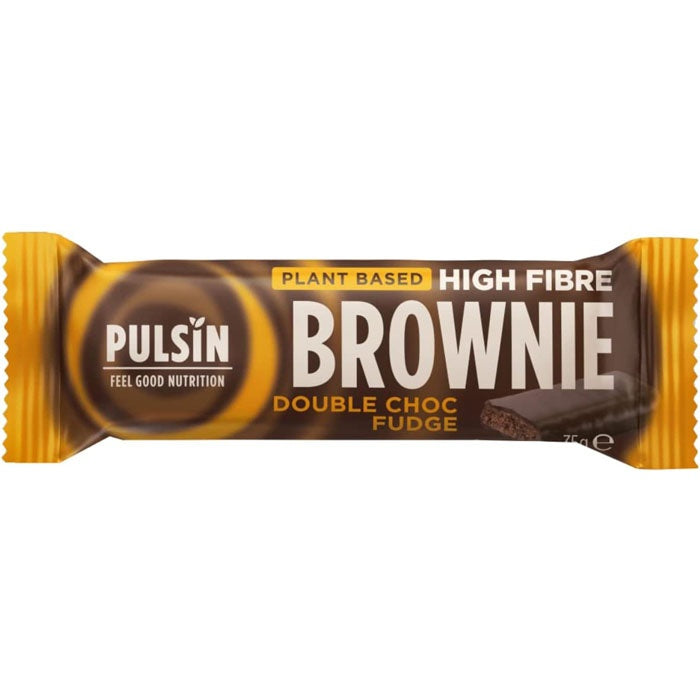 Pulsin - High Fibre Brownie Double Choc Fudge, 35g