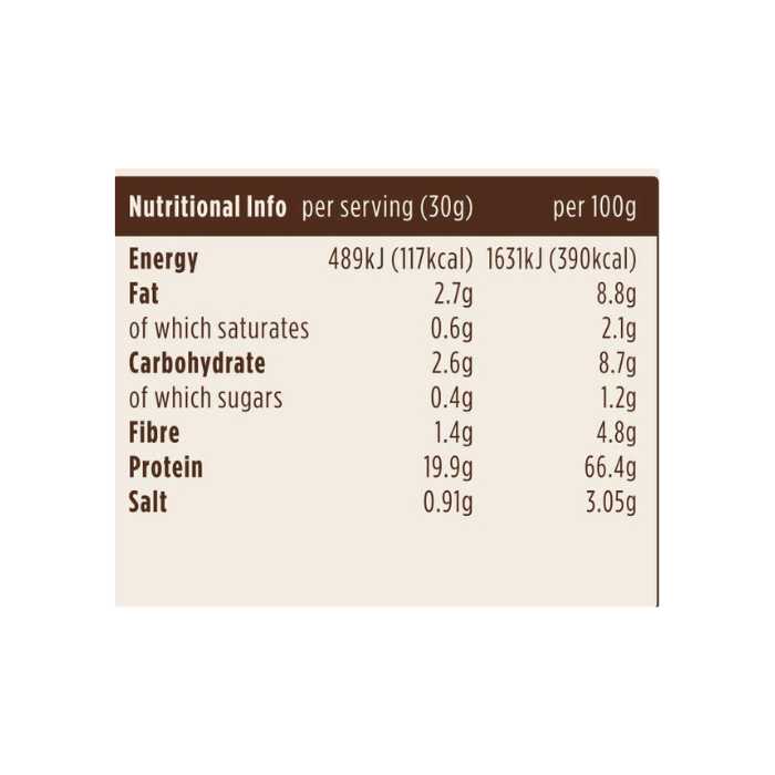 Pulsin' - Supershakes, Energy cacao & Maca - 300g - Nutritional Information