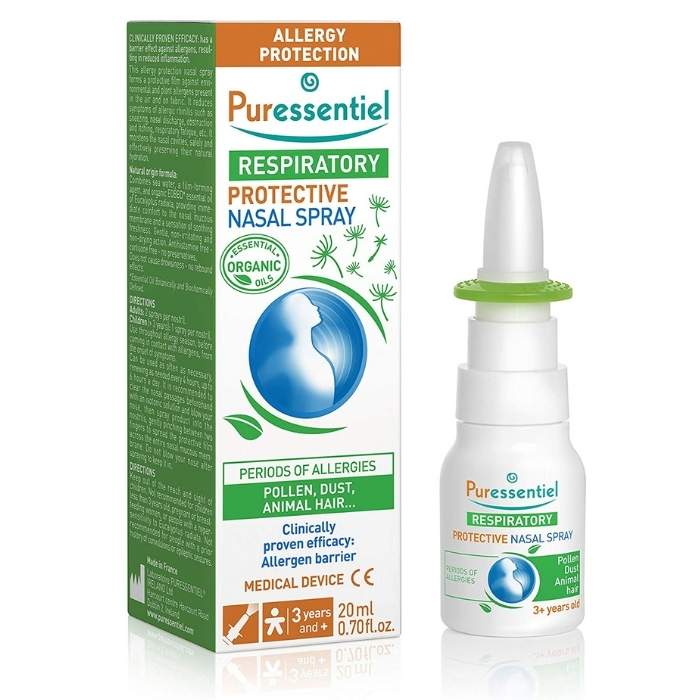 Puressentiel - Respiratory Protection Nasal Spray, 20ml - front