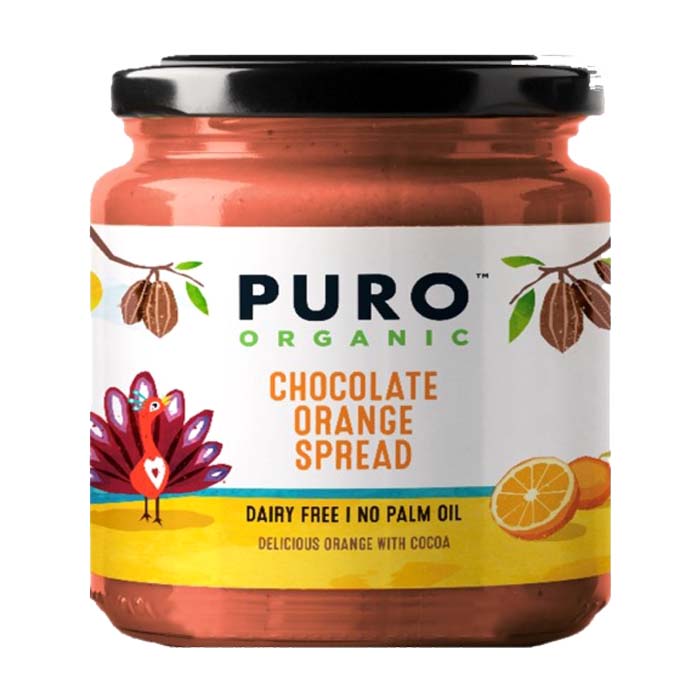 Puro - Organic Chocolate Orange Spread, 200g