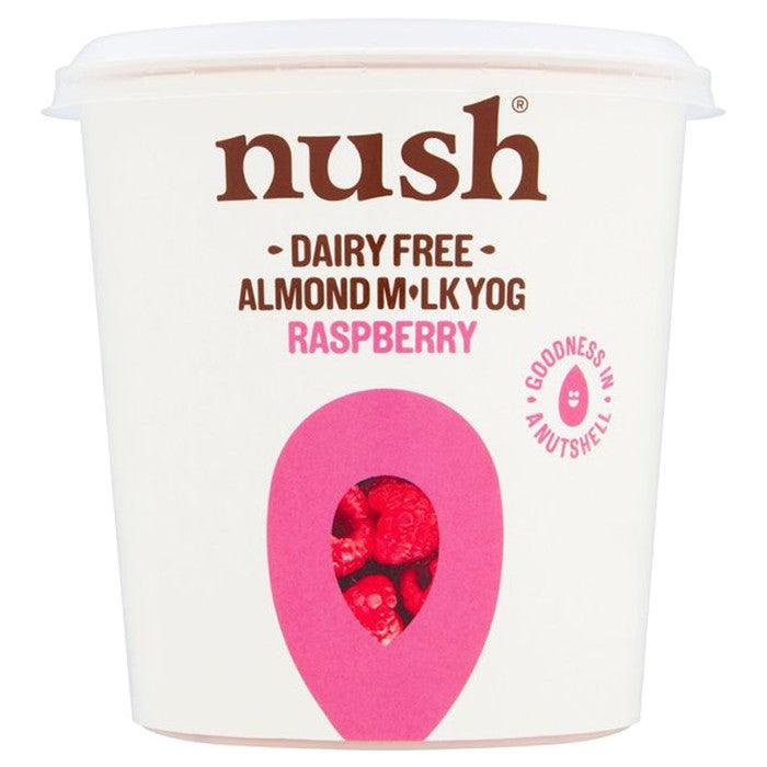 Nush - Raspberry Almond Yoghurt 350g - front
