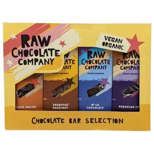 Raw Chocolate Company - Organic Vegan Chocolate Selection Box, 270g