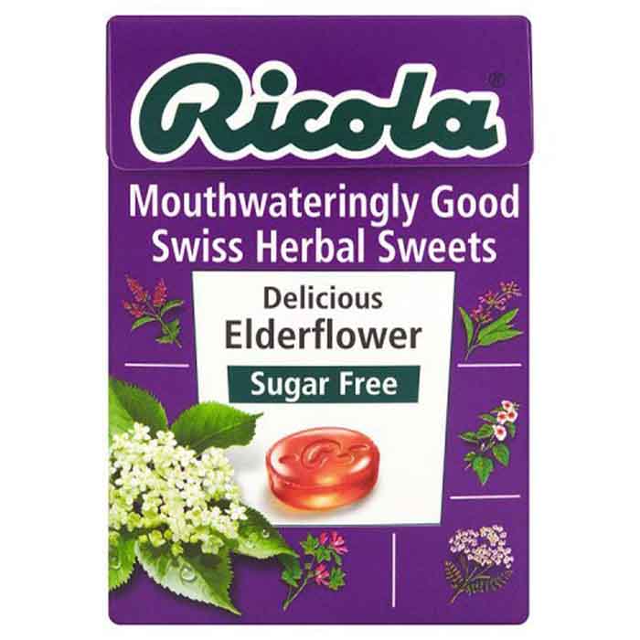 Ricola Cranberry Swiss Herbal Sweets Sugar Free 45g