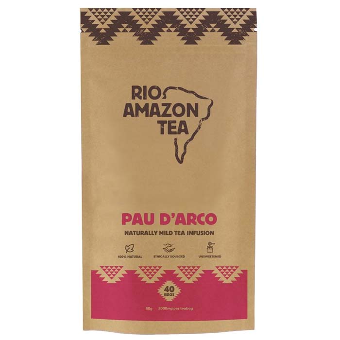 Rio Trading - Rio Amazon Pau dArco Teabags, 40 Bags