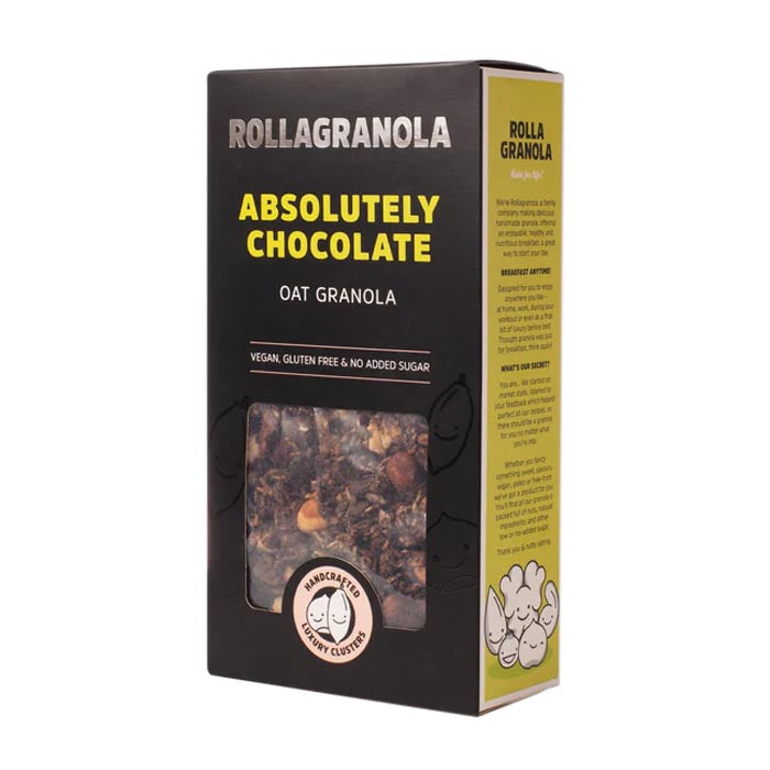 Rollagranola - Oat Granola - Absolutely Chocolate, 400g