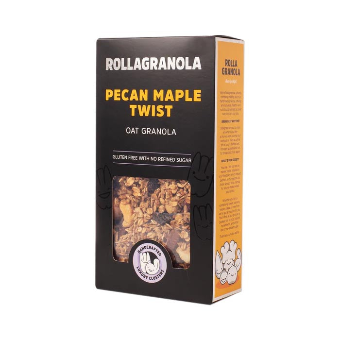 Rollagranola - Oat Granola - Pecan Maple Twist, 400g