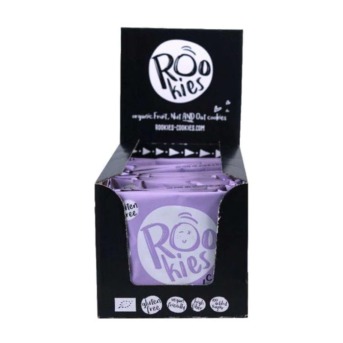 Rookies - Choc Chip & Hazelnut Cookie, 40g  - 18 Pack