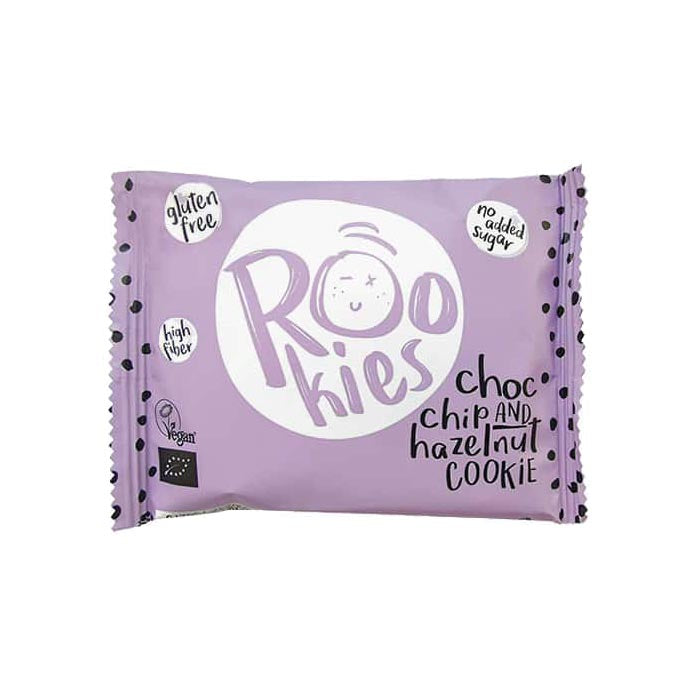 Rookies - Choc Chip & Hazelnut Cookie, 40g