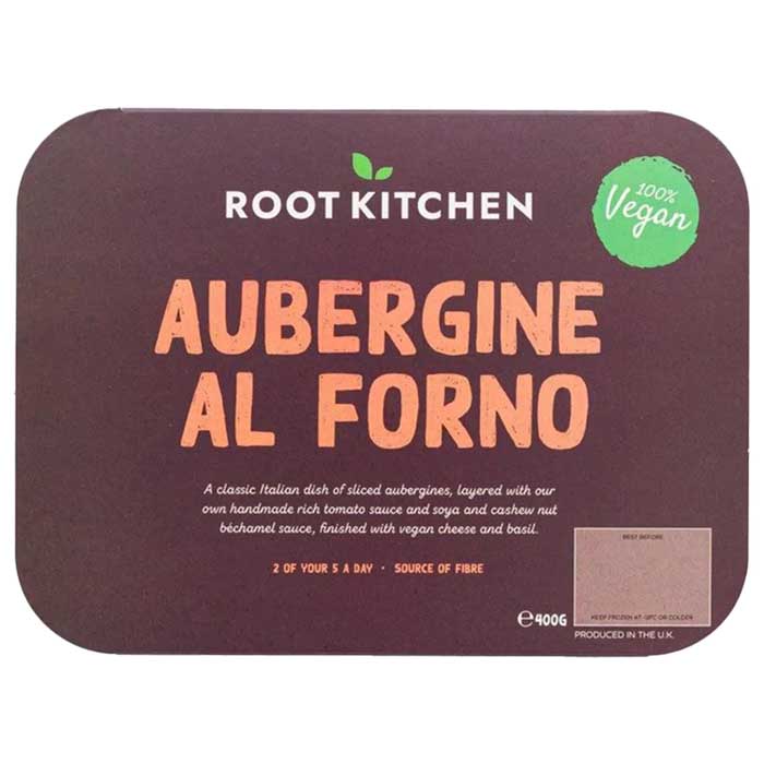 Root Kitchen - Aubergine Al Forno, 400g