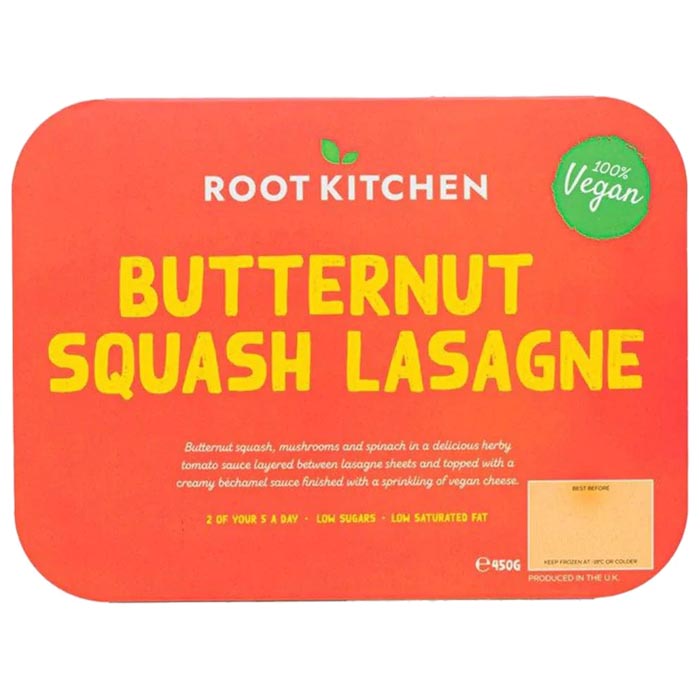 Root Kitchen - Butternut Squash Lasagne, 450g