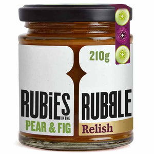 Rubies In The Rubble - Pear & Fig Relish, 210g