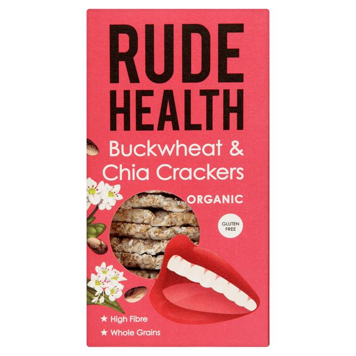 Rude Health - Buckwheat & Chia Crackers, 150g